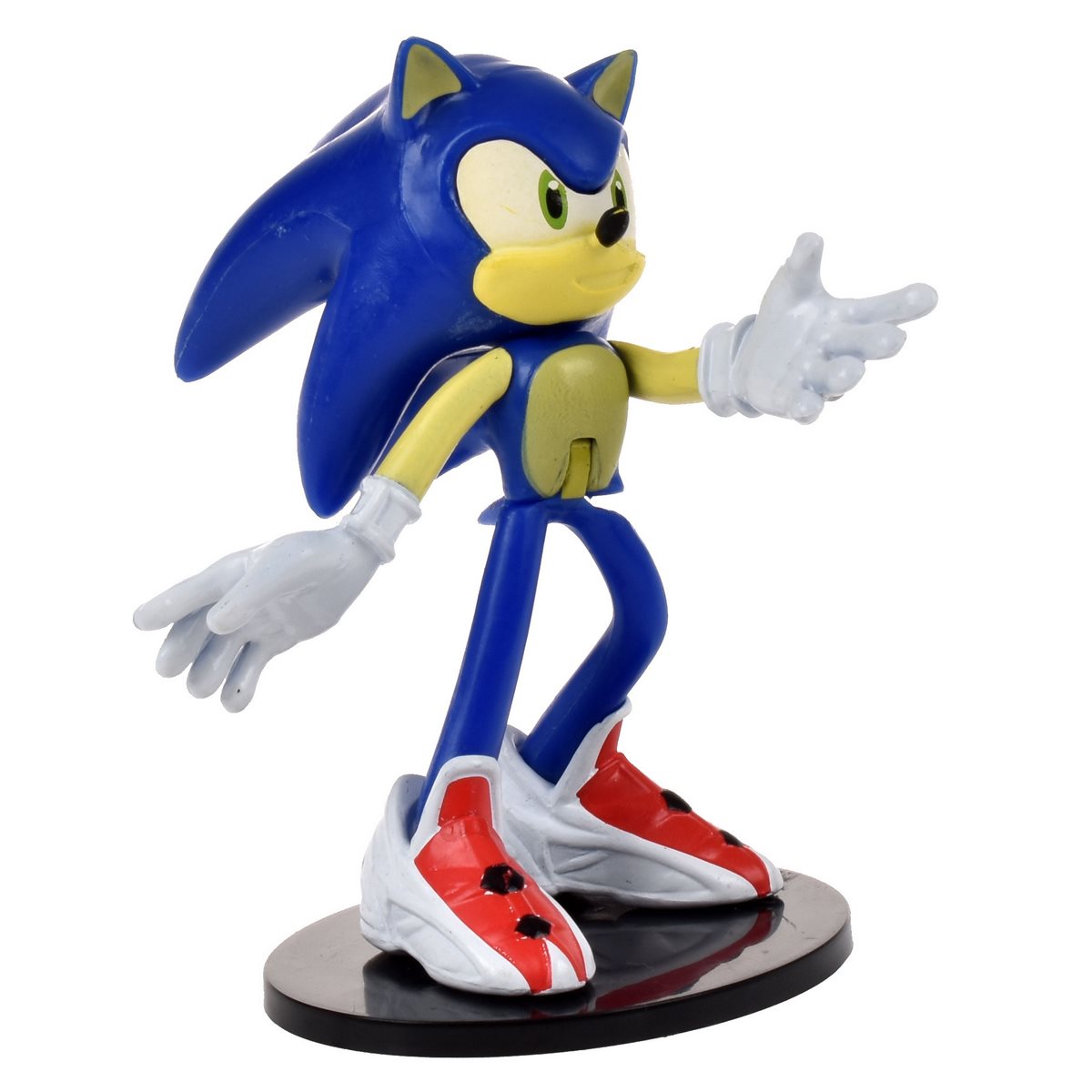 Figura Articulada De 8 Cms Sonic En Capsula Con Base Y Folleto Serie 2